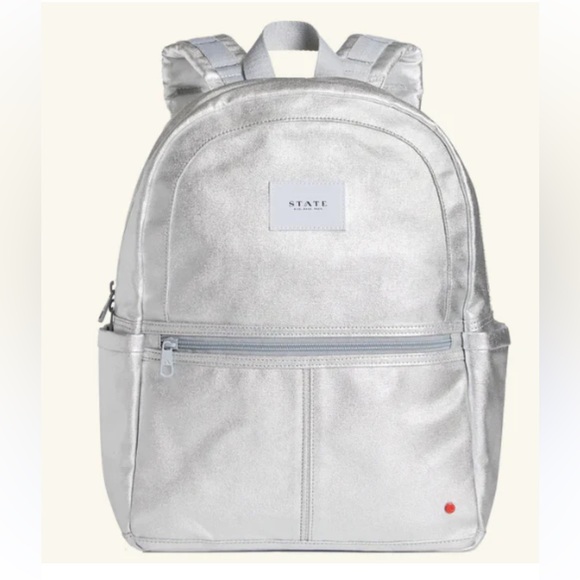 STATE Other - STATE BAGS
KANE KIDS SILVER METALLIC BACKPACK preowmed